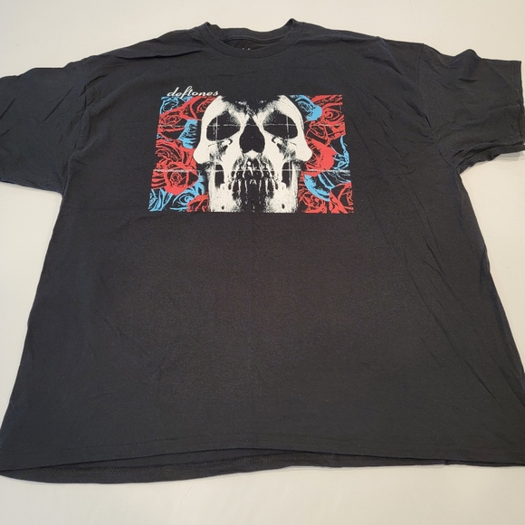 Deftones Skull T Shirt Size XXL Official  Licensed New! - Picture 3 of 8